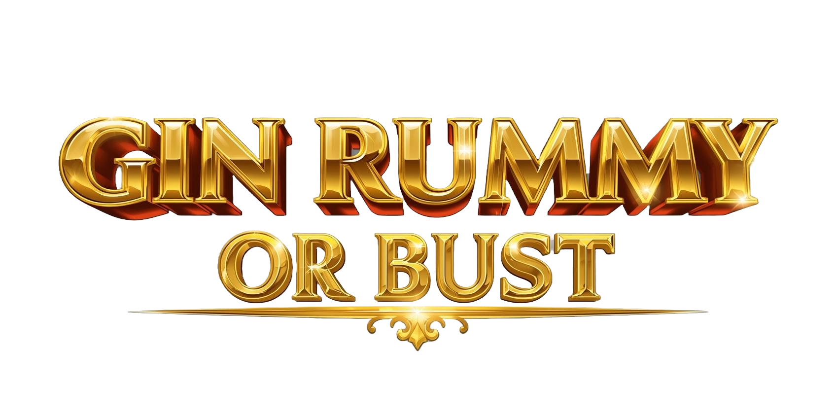 Gin Rummy Or Bust logo
